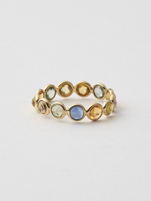  Multi-Sapphire K18YG Eternity Ring #11｜GIGI for JOHN SMEDLEY 詳細画像 MULTI 1